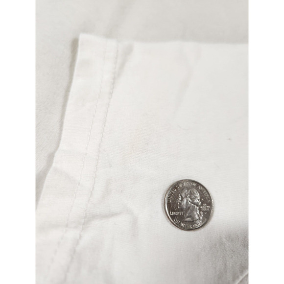 2XL Chase NASCAR Womens T-shirt White Jeff Gordon Racing V Neck Short Sleeve - Picture 9 of 14